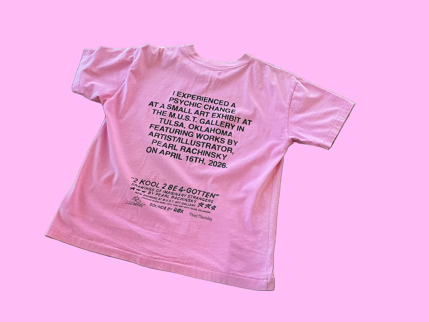 Pearl Rachinsky X Jox X Friendship Print Guild Pearl Psychic Tee 11