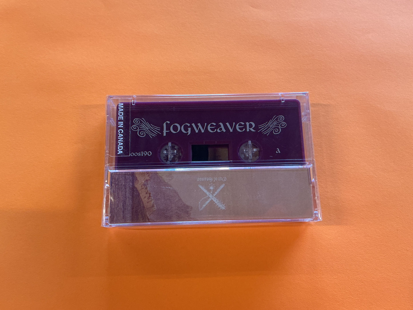 FOGWEAVER "Fogweaver" cassette tape