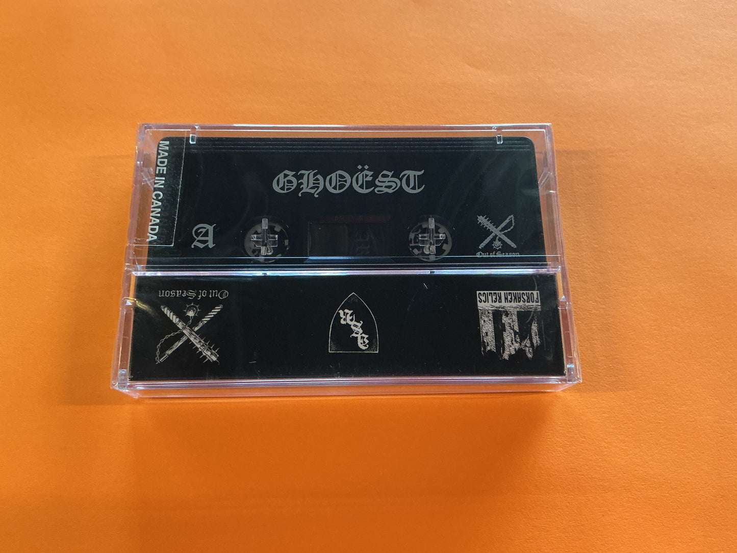 GHOËST "The Majestic End" Cassette Tape