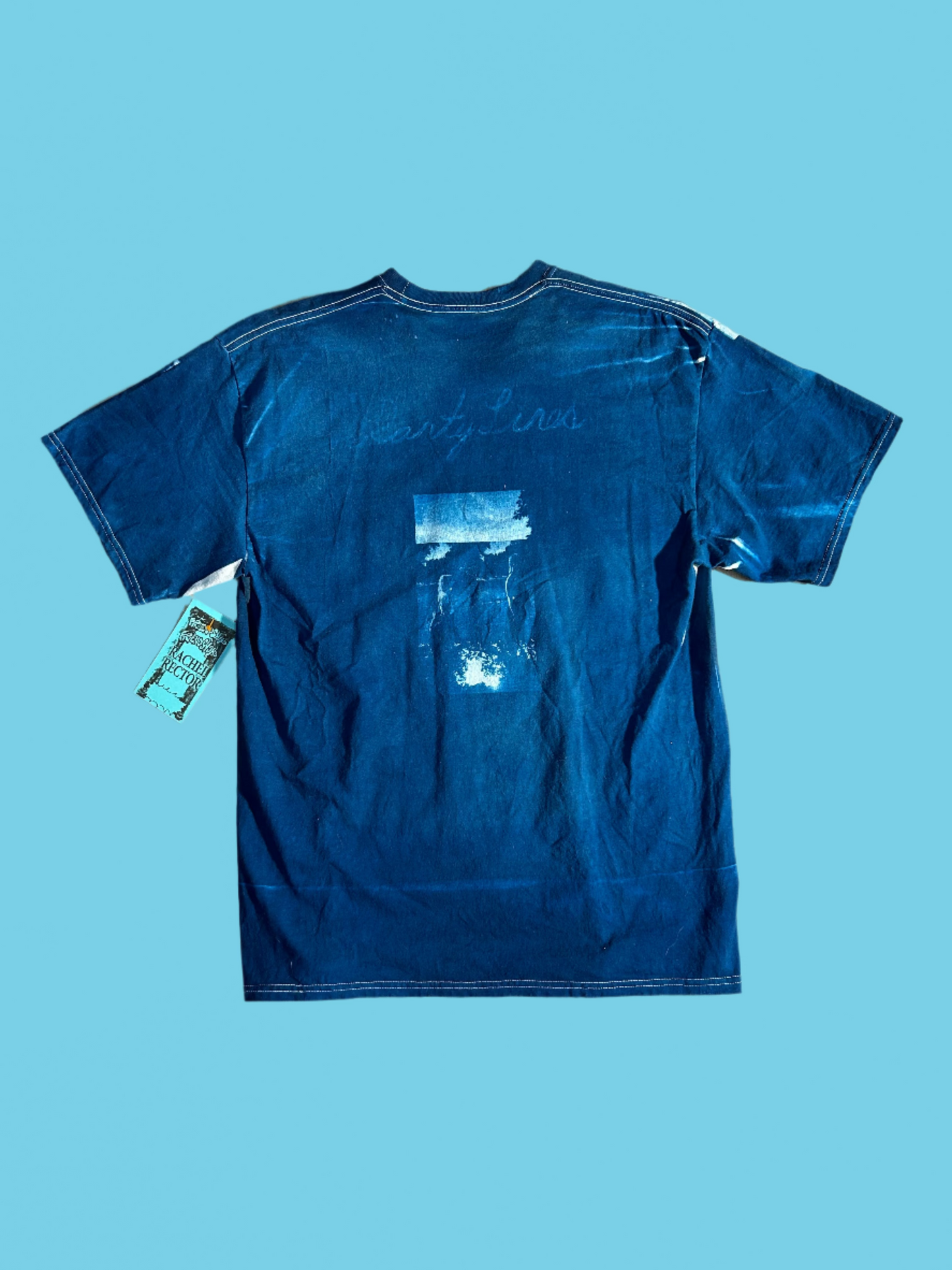 Rachel Rector Panty Lines Cyanotype Tee