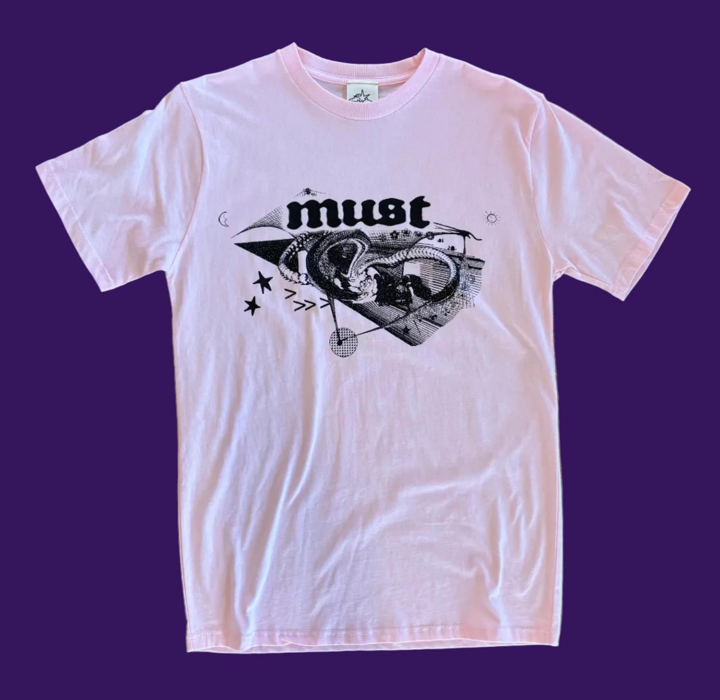 MUST kidpix Tee - Pink Size M