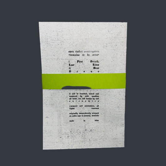 OPEN CASKET SOUNDSYSTEM: Remains to be Seen Zine