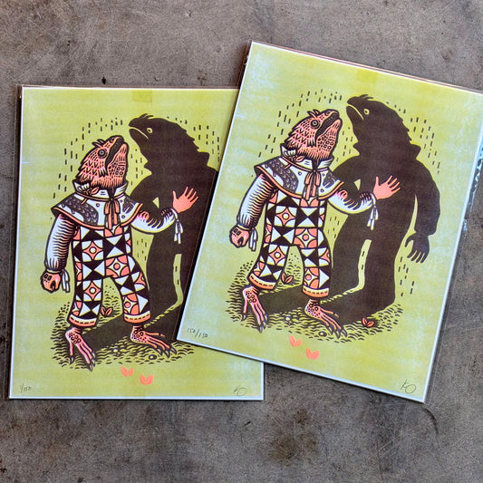 FPG x Kathleen Neeley Shadow Riso Print