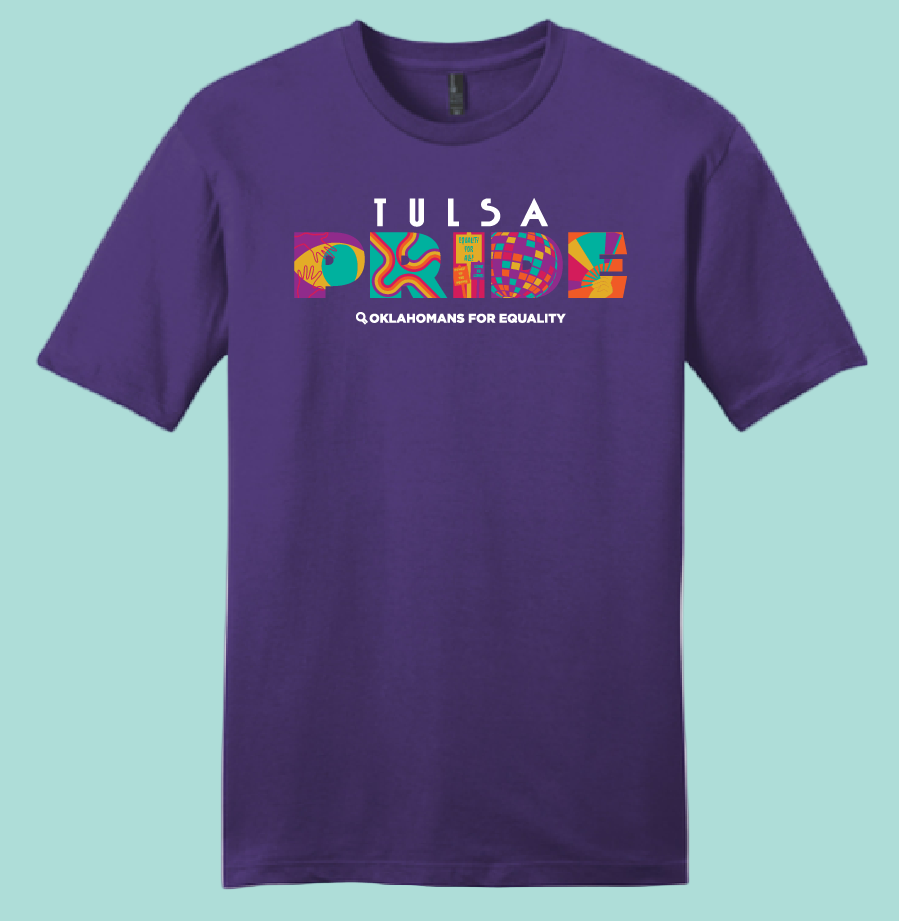 Oklahomans for Equality x Hightail Creative Co. 2025 Tulsa Pride Tee