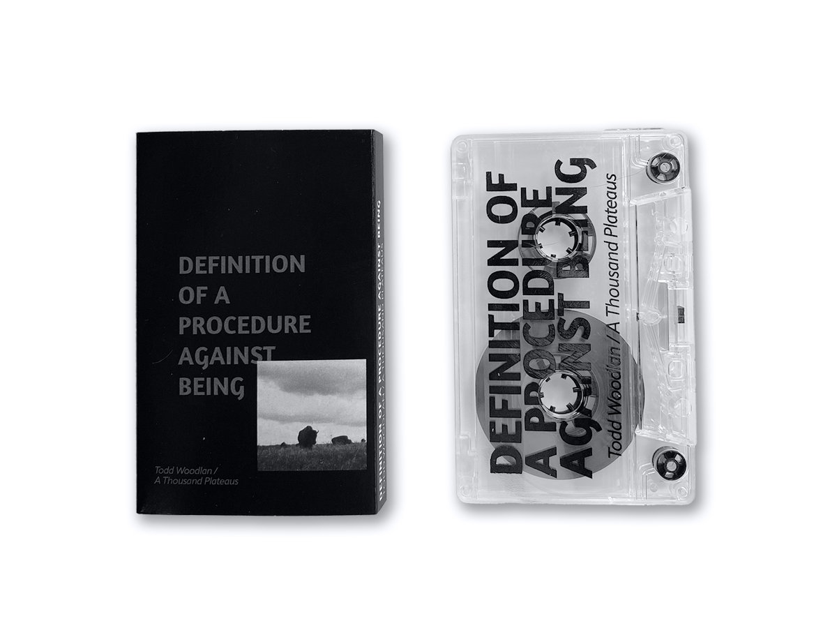 A Thousand Plateaus "Definition of a Procedure Against Being" Cassette