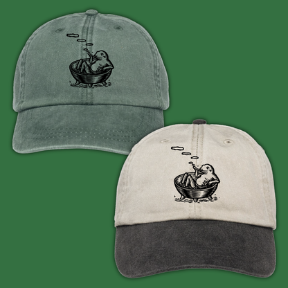 [PRESALE] Kathleen Neeley Bathing Frog Hat