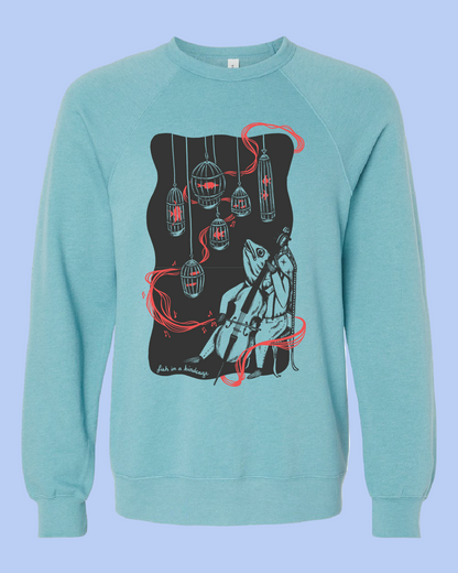 *PRESALE* Fish in a Birdcage Glow Sweatshirt