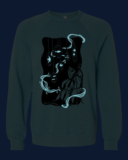 *PRESALE* Fish in a Birdcage Glow Sweatshirt