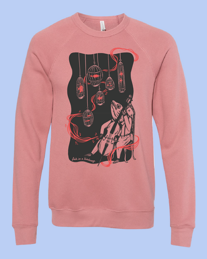 *PRESALE* Fish in a Birdcage Glow Sweatshirt