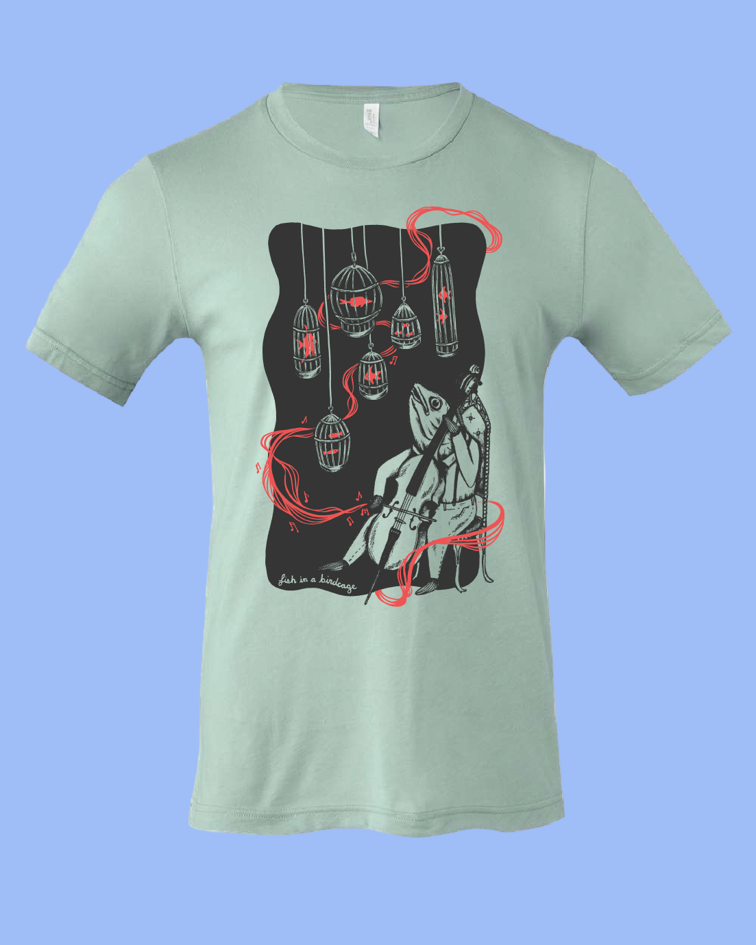 *PRESALE* Fish in a Birdcage Glow Tee