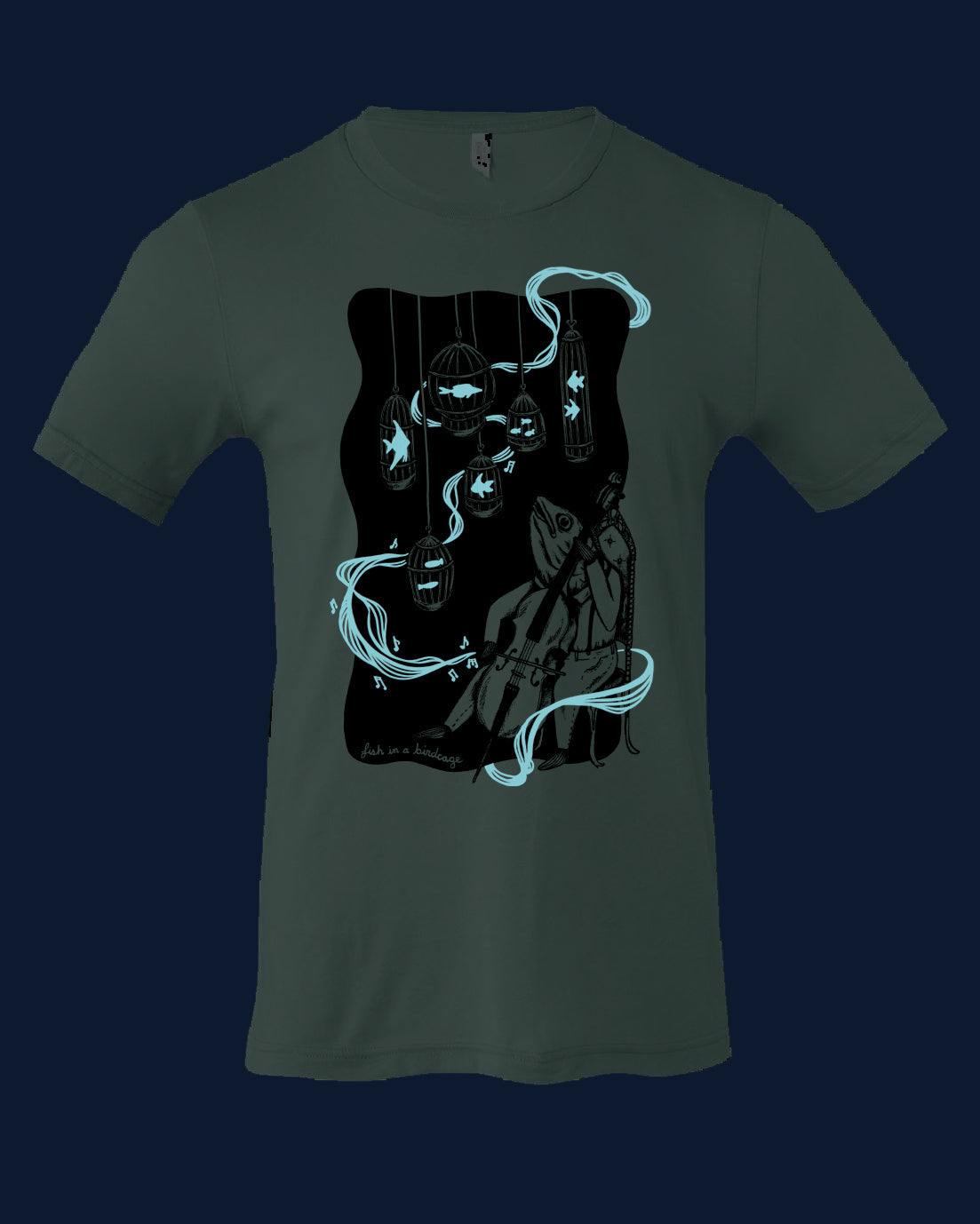 *PRESALE* Fish in a Birdcage Glow Tee