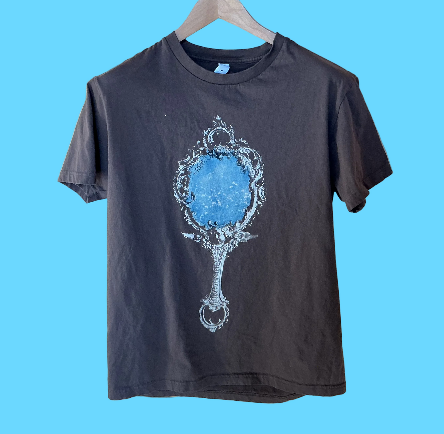 Rachel Rector White Mirror Cyanotype Tee II