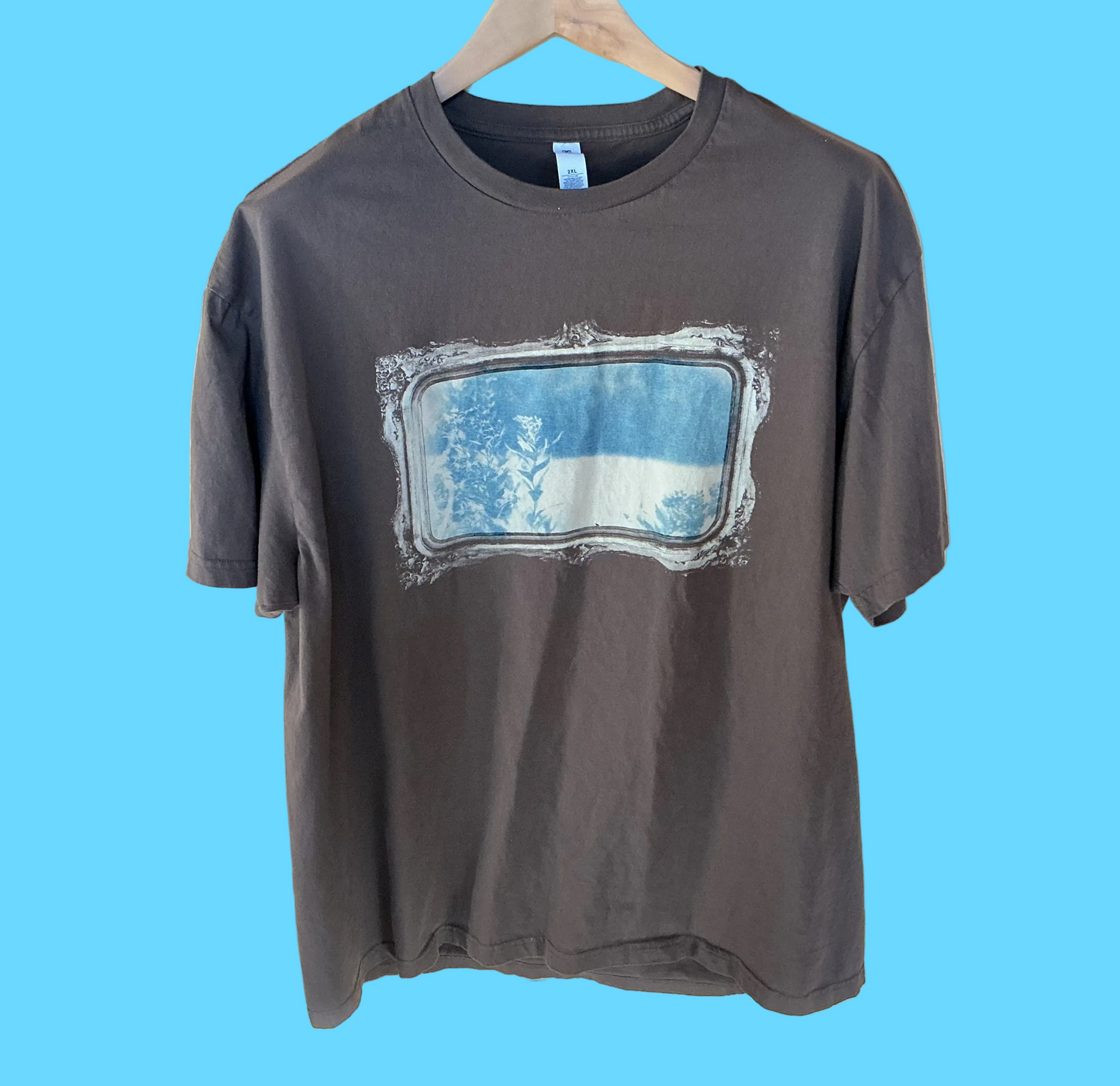 Rachel Rector Framed Cyanotype Tee II