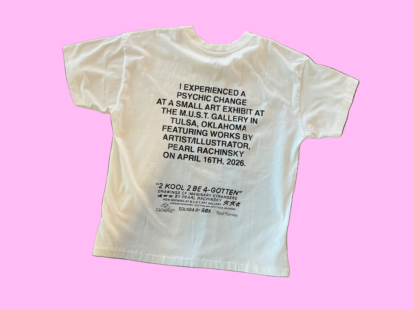 Pearl Rachinsky X Jox X Friendship Print Guild Pearl Psychic Tee 8