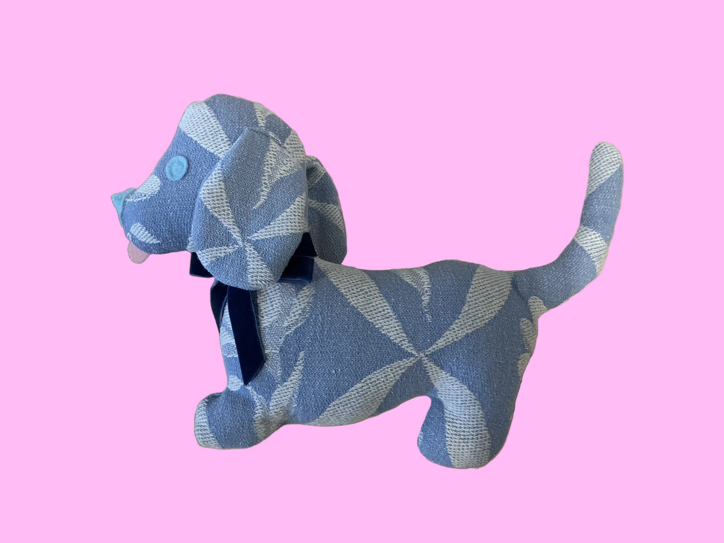 Tallie Nooooo Reclaimed Fabric Puppy Stuffies