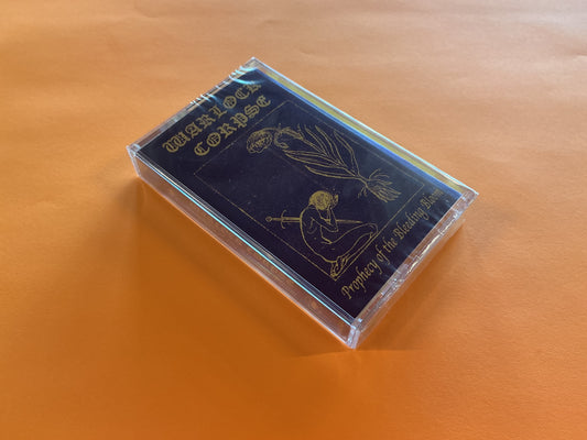 WARLOCK CORPSE "Prophecy of the Bleeding Bloom" Cassette Tape (Труп Колдуна)