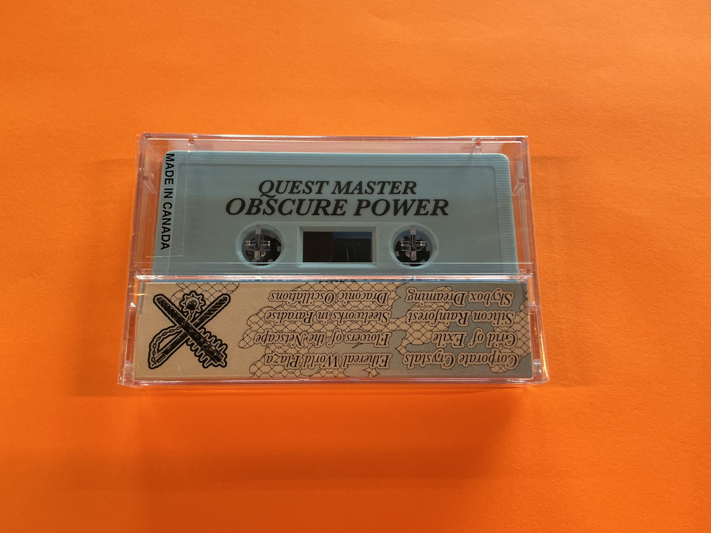 QUEST MASTER "Obscure Power" Cassette tape