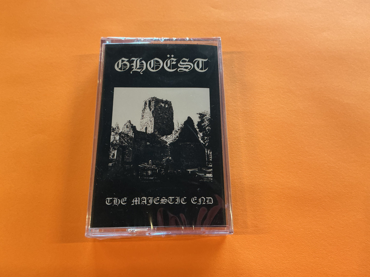 GHOËST "The Majestic End" Cassette Tape