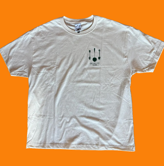 BY.Everyone Good For A Few tee in Cream Size 2X
