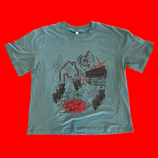 *•.¸♡ GoodBye ♡¸.•* - Teal Size XL