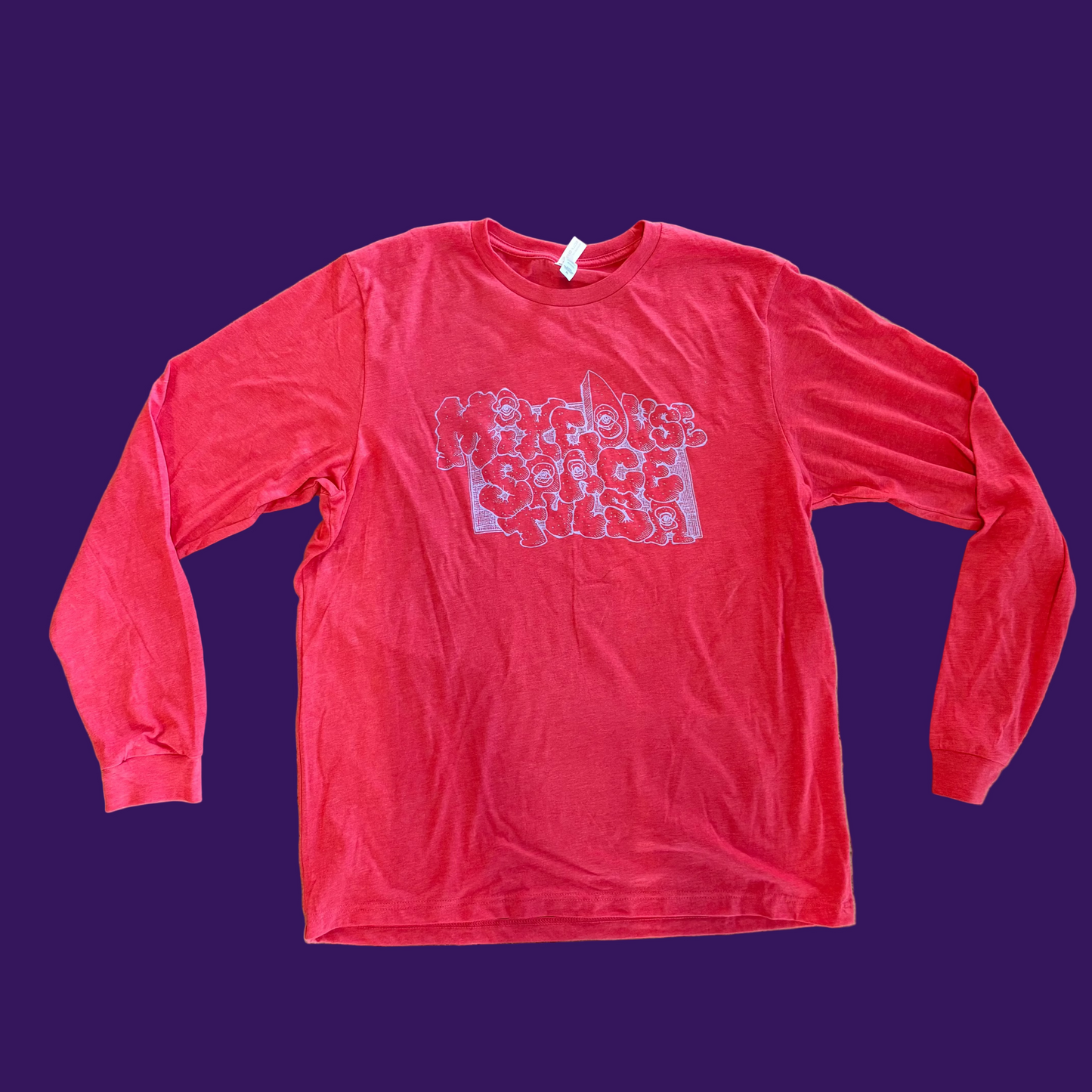 MUST by Greg - Long Sleeve Heather Red Size XL