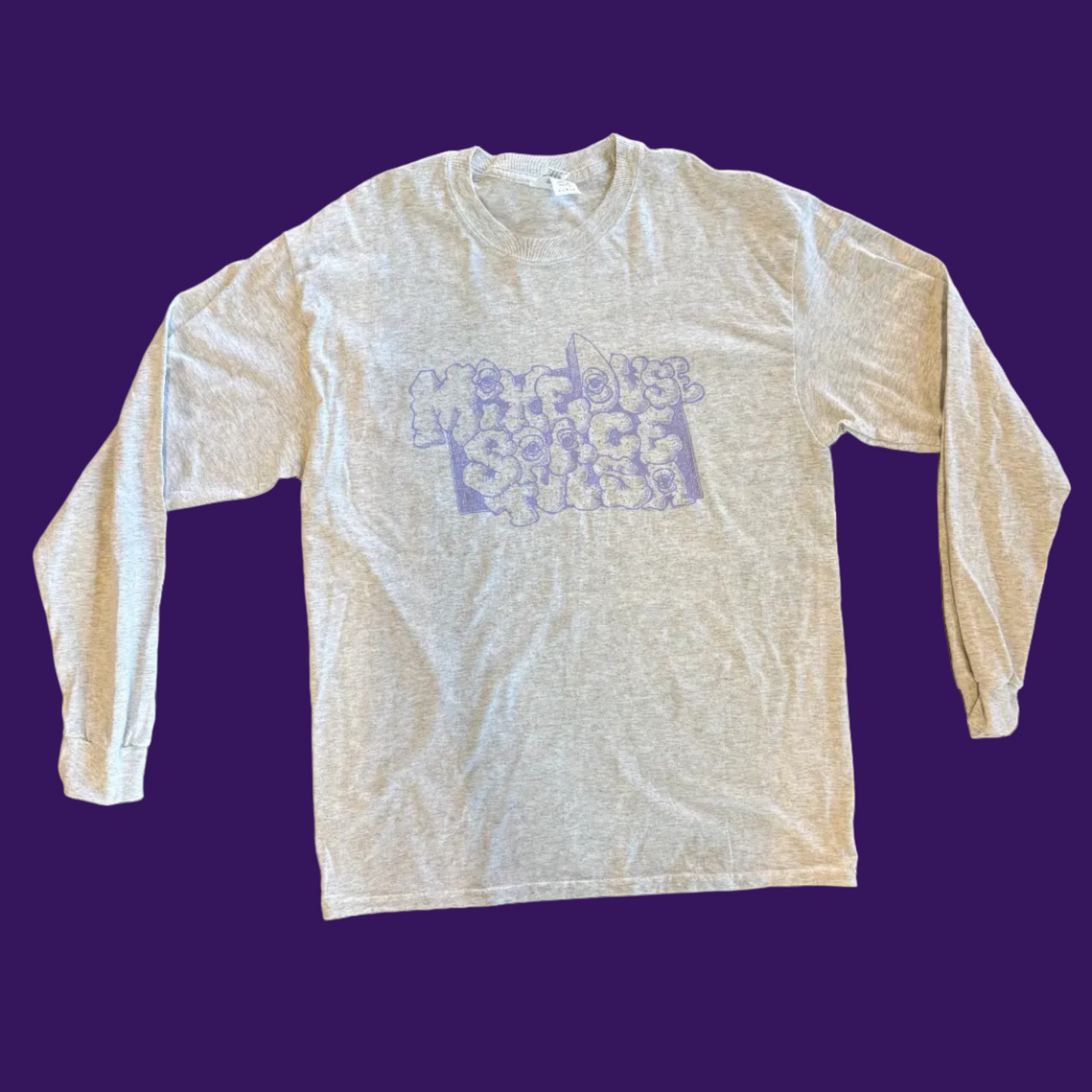 MUST by Greg - Long Sleeve Light Heather Grey Size L