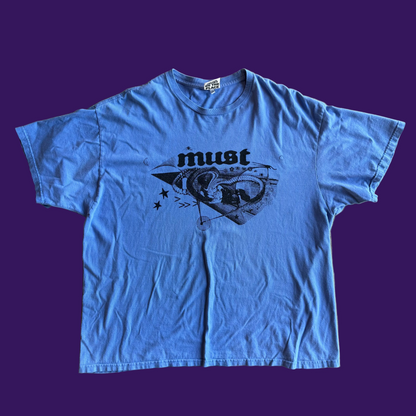 MUST kidpix + Greg - Blue Size 2XL