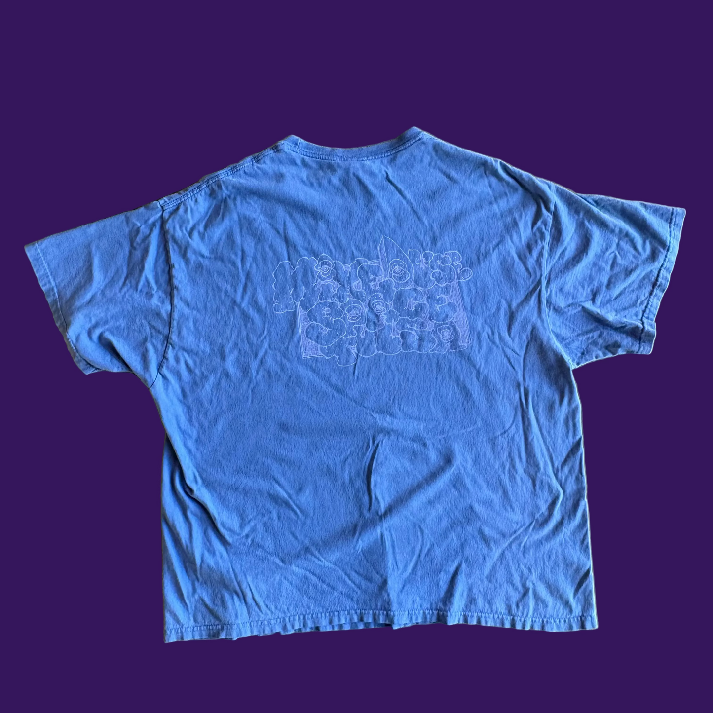 MUST kidpix + Greg - Blue Size 2XL