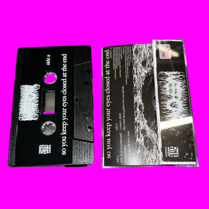 ONE AUX 004 - WEEPCAR - so you keep your eyes closed at the end - Audio Cassette