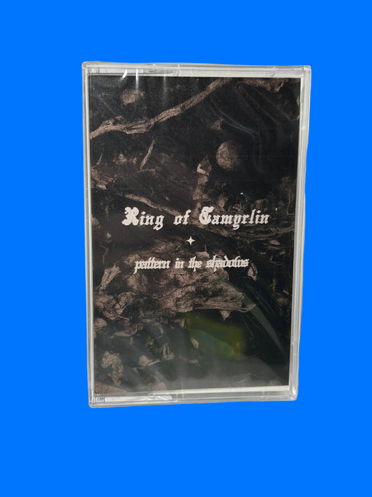 Cassette tape with a black and white design on a white background ring of tamyrlin