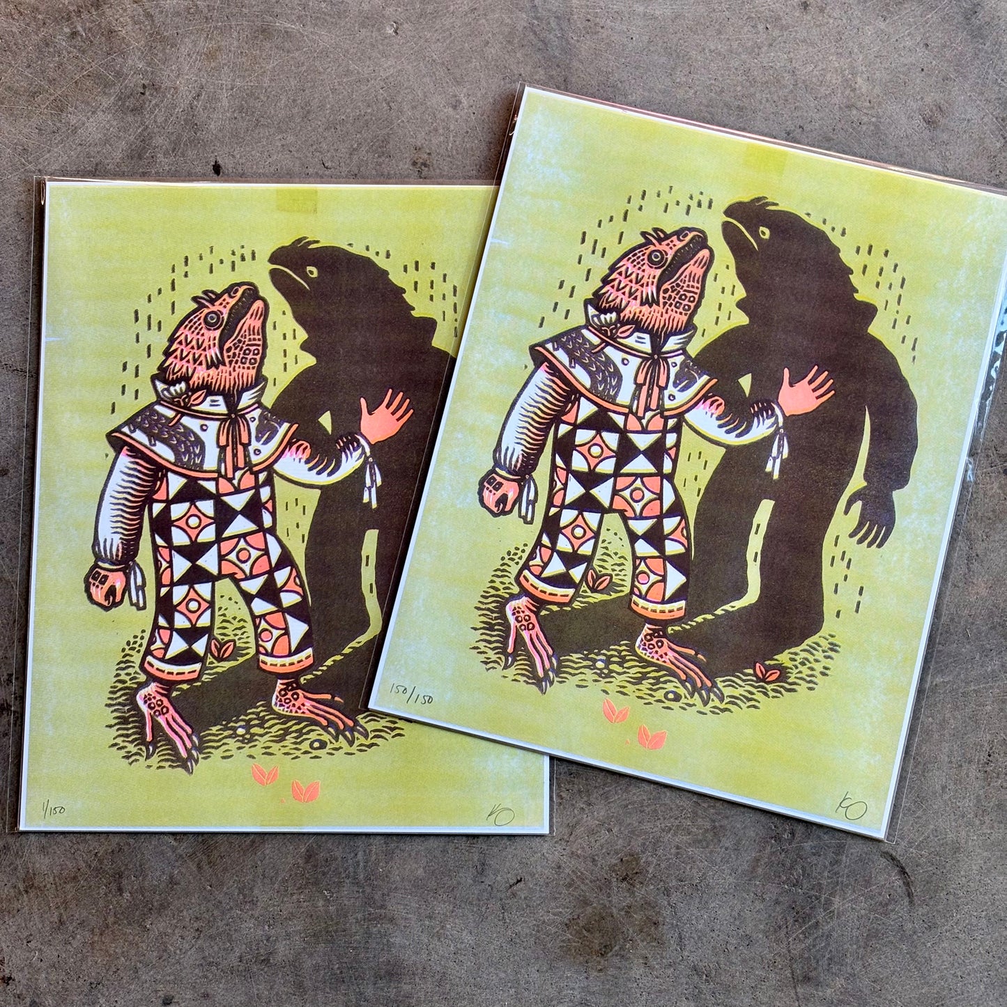 FPG x Kathleen Neeley Shadow Riso Print