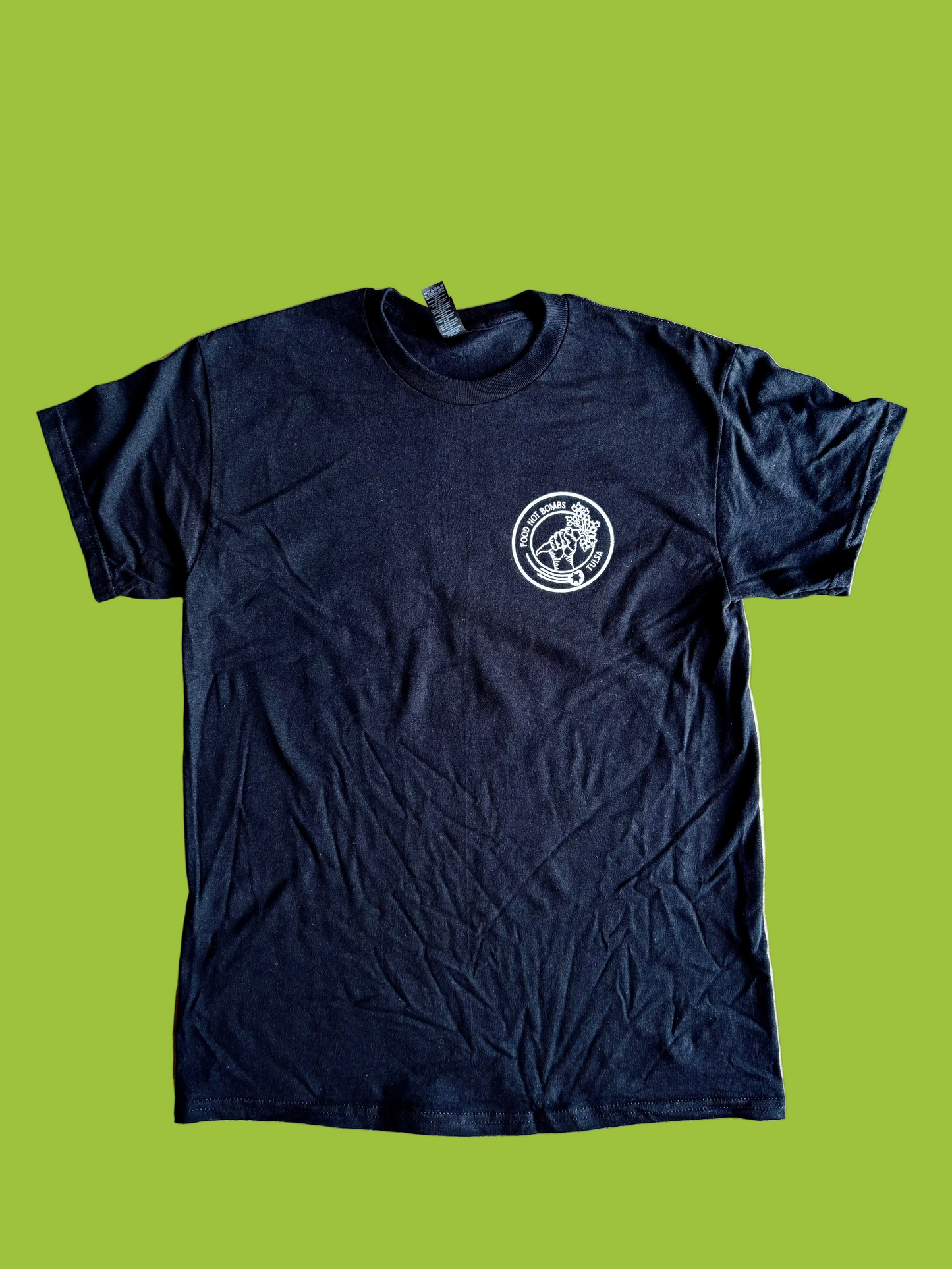 Tulsa Food Not Bombs Priorities Tee