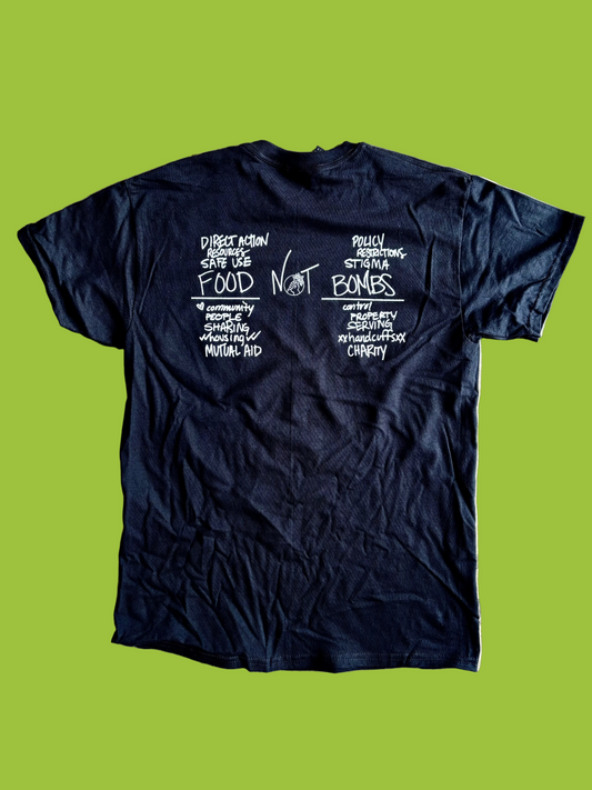 Tulsa Food Not Bombs Priorities Tee
