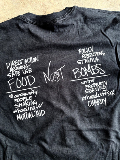 Tulsa Food Not Bombs Priorities Tee