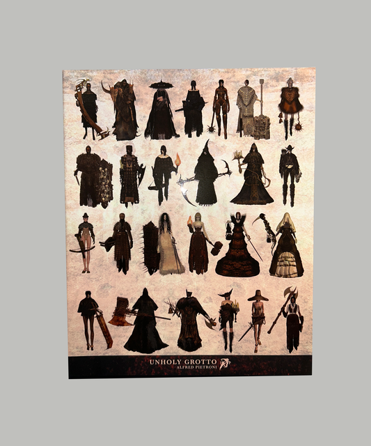 Unholy Grotto "Fashion Dark Weird Fantasy" by Alfred Pietroni