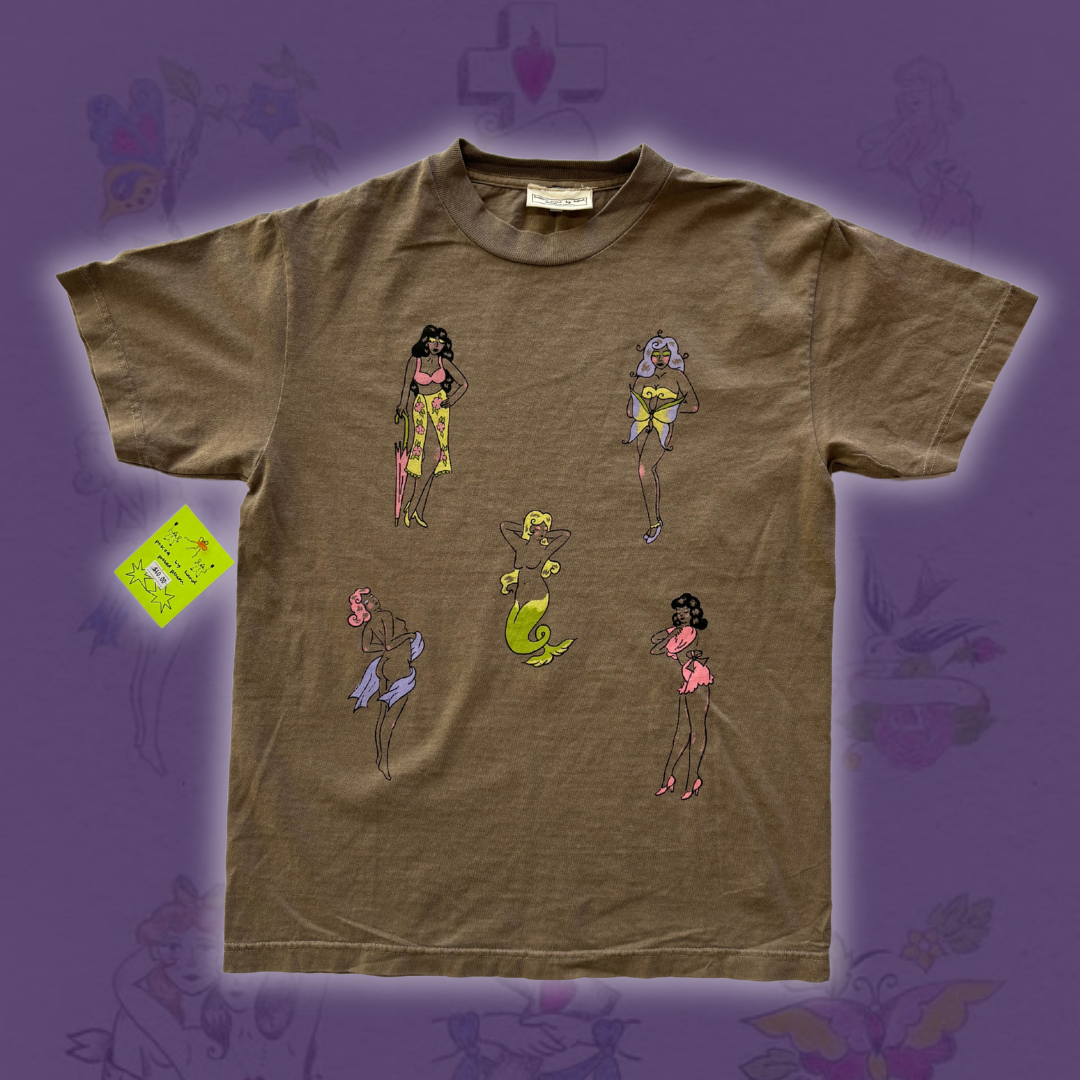 Pitted Plum Pin-ups Tee