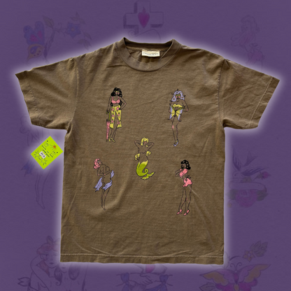 Pitted Plum Pin-ups Tee