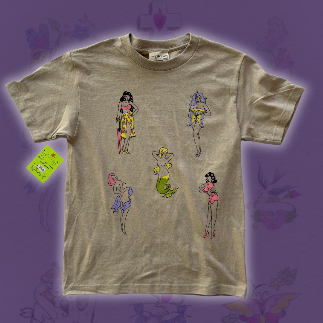 Pitted Plum Pin-ups Tee