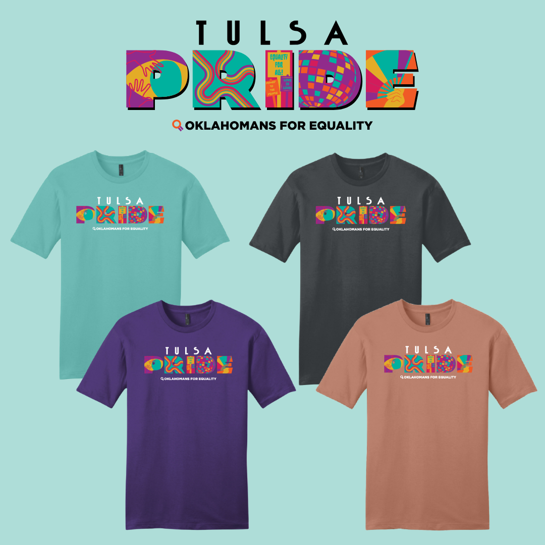 Oklahomans for Equality x Hightail Creative Co. 2025 Tulsa Pride Tee