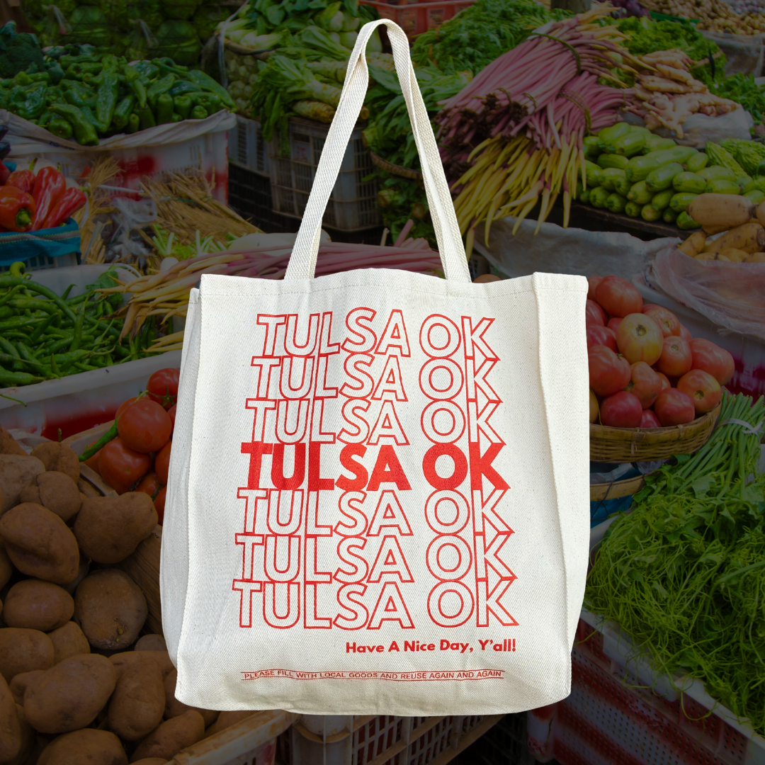 ANTM Co. Tulsa, OK Grocery Tote