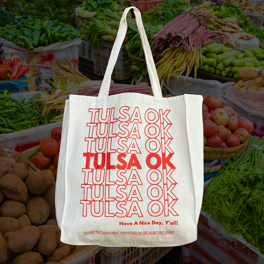 ANTM Co. Tulsa, OK Grocery Tote