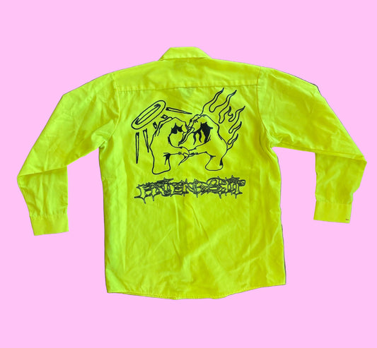 Friendship Friendworld Safety Yellow Work Shirt - L