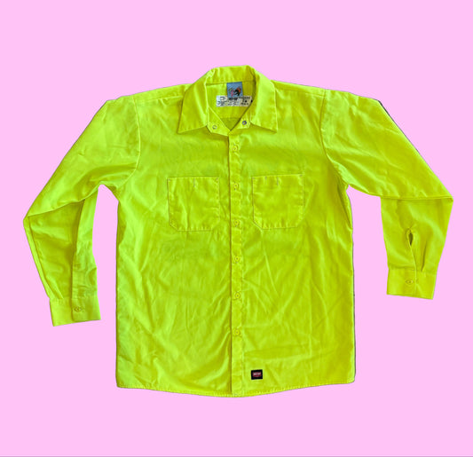 Friendship Friendworld Safety Yellow Work Shirt - L